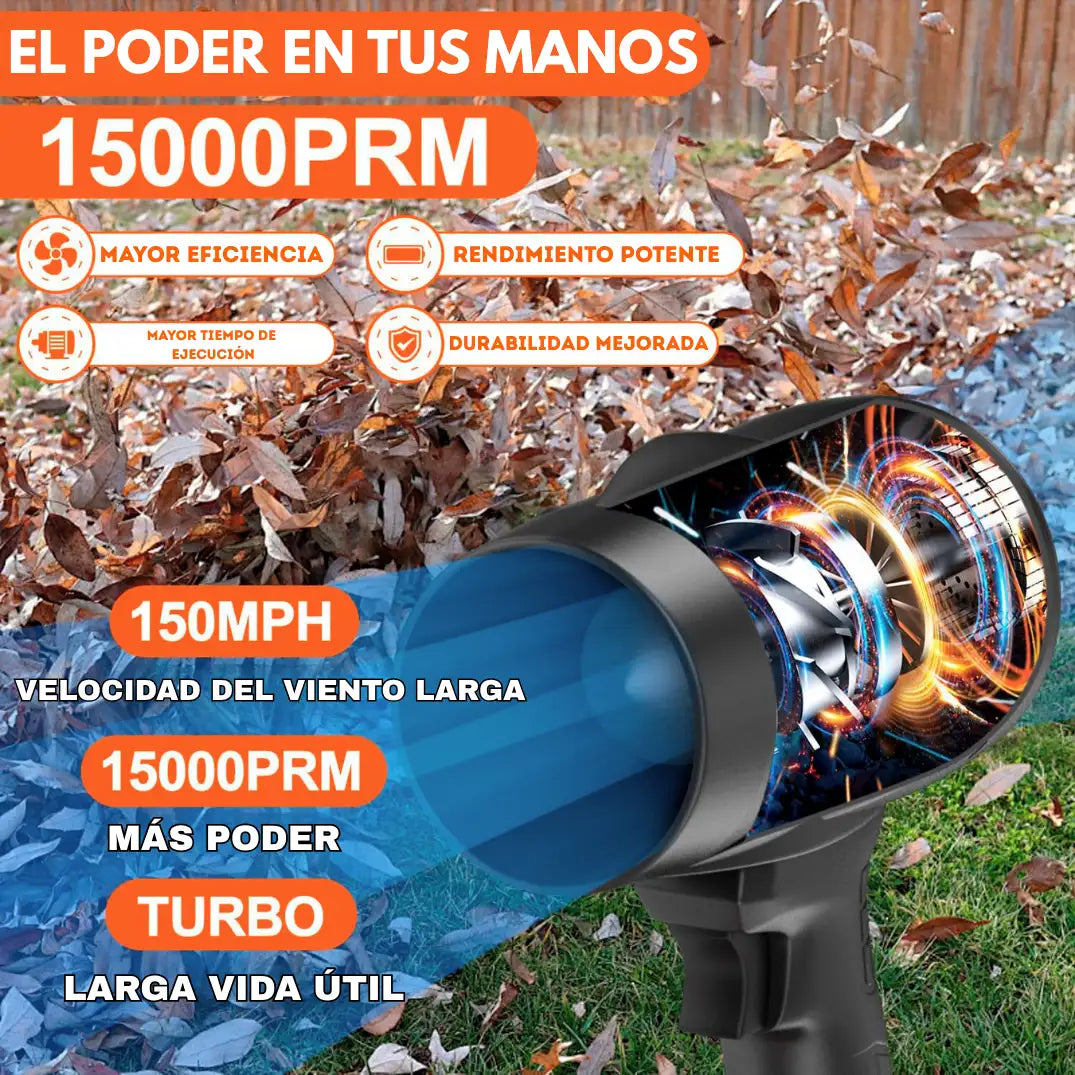 🌬️ Air Force® - Soplador Turbo Inalámbrico Limpieza Rápida⚡| Envios Perú