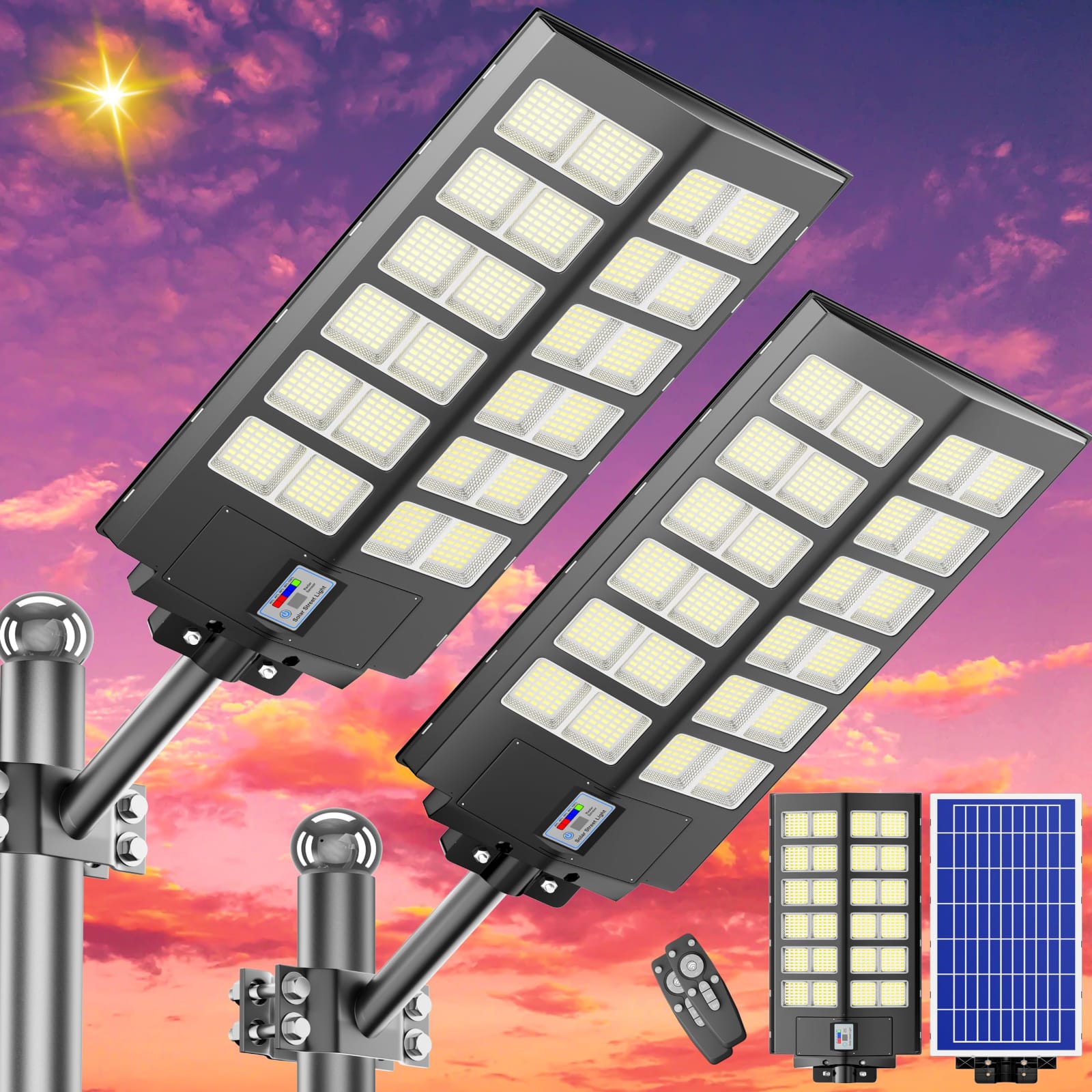💡 LUMINARIA PASTORAL SOLAR 1000 WATTS™ 🌞| PAGA EN CASA