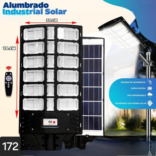💡 LUMINARIA INDUSTRIAL SOLAR 1000 WATTS™ +SOPORTE Y CONTROL 🦾⚡ | REMATE VERANO 🌞