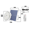 🌞 Lámpara Para Interiores con Panel Solar™ ⭐| Envios Perú
