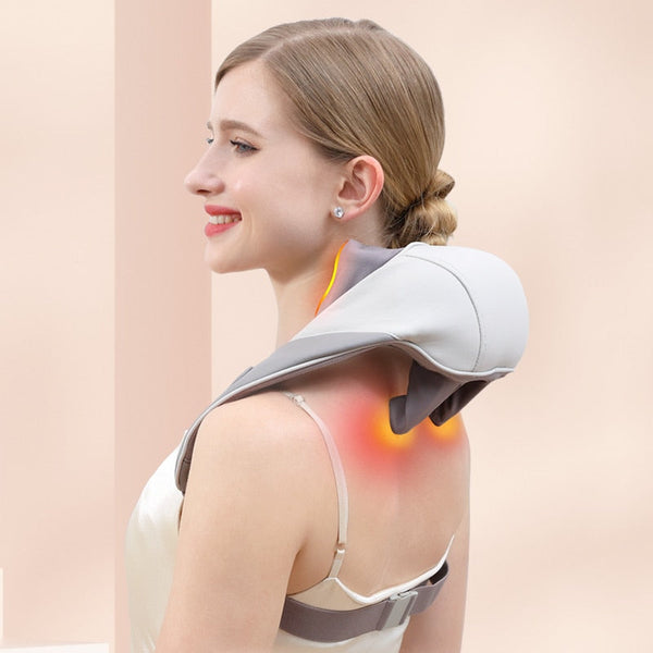 NeckRelax™ Masajeador Eléctrico de Cuello y Hombros Antiestrés | Envio Gratis